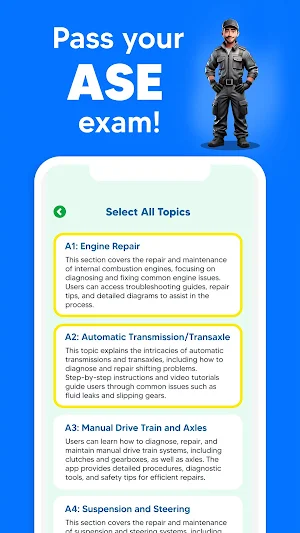 ASE Test Prep: Auto Exam 2025 Screenshot 0