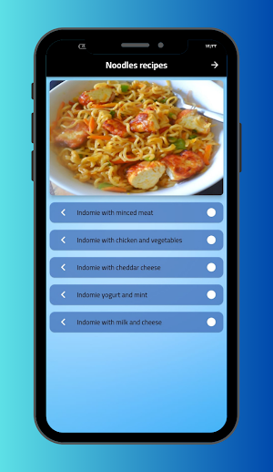 Noodles recipes Screenshot 0