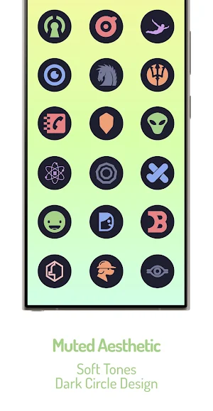 Pastel Dark Icon Pack Screenshot 2