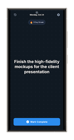 Daily 1-Task Screenshot 0