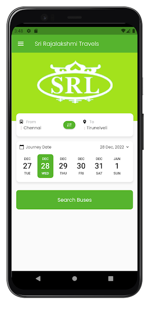 Sri Rajalakshmi Travels Screenshot 1