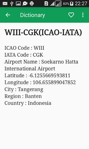 Aviation Dictionary Offline Screenshot 2