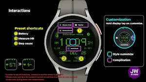 JW104 jwstudio watchface Screenshot 2