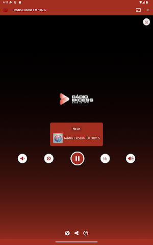 Rádio Excess FM 102.5 Screenshot 1