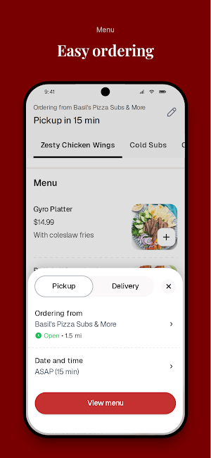 Basil's Pizza Subs & More Screenshot 2