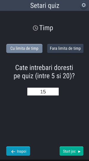 Joc de Cultura Generala Screenshot 3
