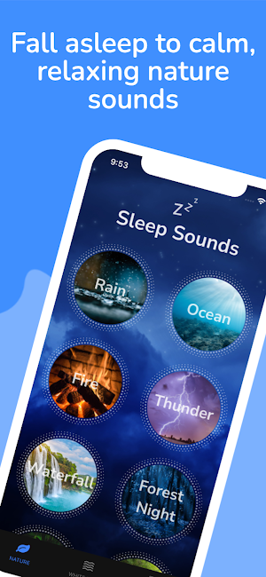 Sleep Sounds: Calm & Relaxing Screenshot 0