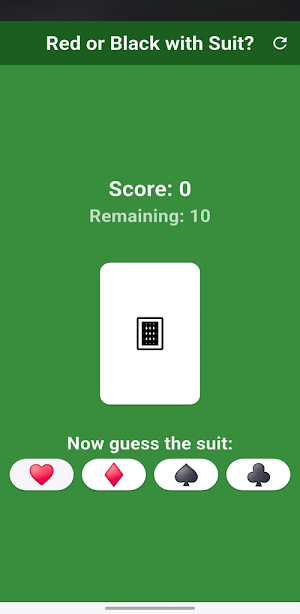 Card Guesser Screenshot 1