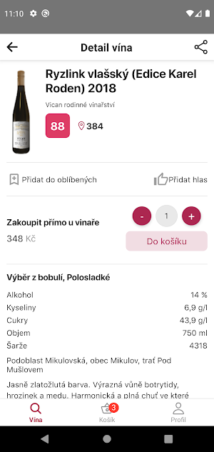 Král vín ČR od MojeLahve.cz Screenshot 3