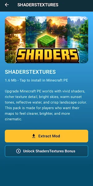 Shaders & Textures for MCPE Screenshot 2