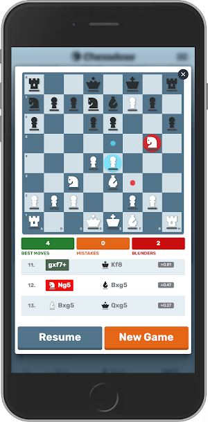 Chessdose - Chess online Screenshot 2