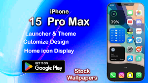 Launcher: iOS 15 Pro Max Theme Screenshot 2
