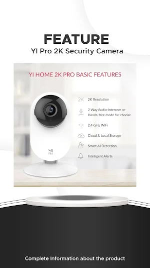 YI Pro 2K Home Camera Guide Screenshot 1