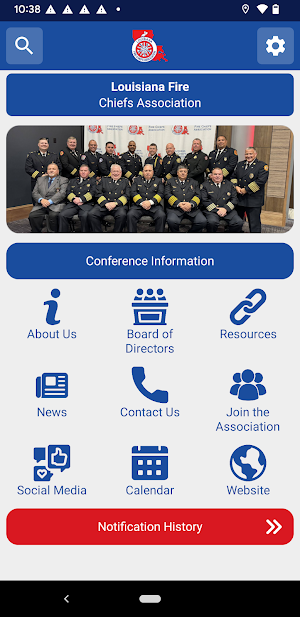 LA Fire Chiefs Association Screenshot 0