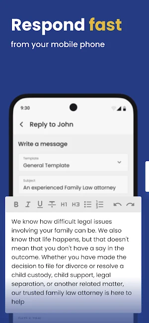 LegalMatch for Attorneys Screenshot 3