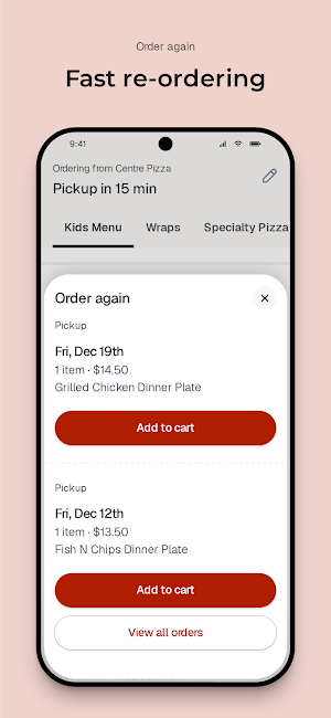 Centre Pizza Screenshot 3