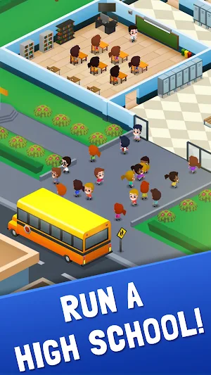 Idle High School Tycoon Screenshot 1