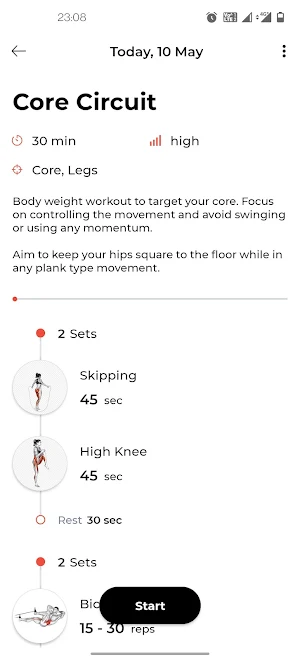 CassFit Screenshot 2