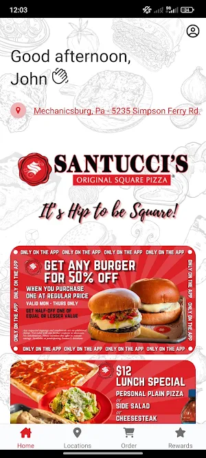 Santucci's Screenshot 0