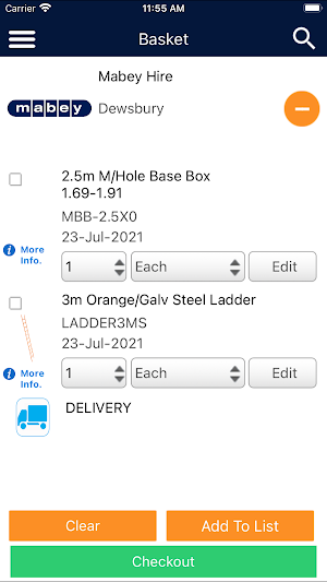 Mabey Hire Screenshot 3