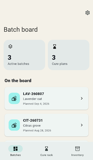 Soap Batch Board Screenshot 0