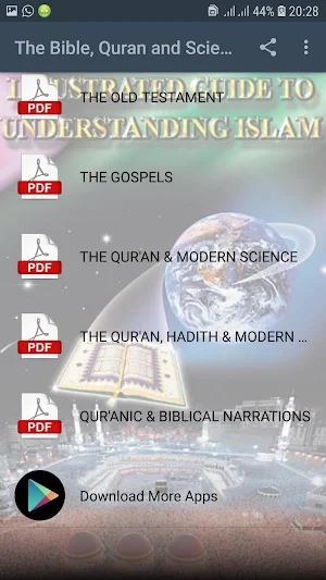 The Bible, Quran and Science Screenshot 1