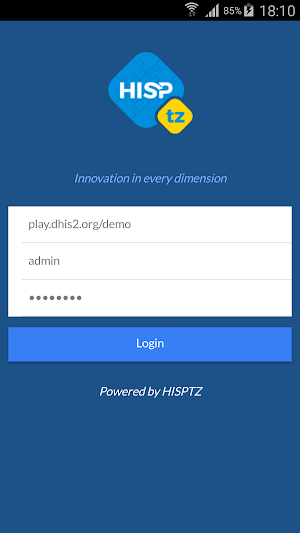 DHIS2 Touch Screenshot 0