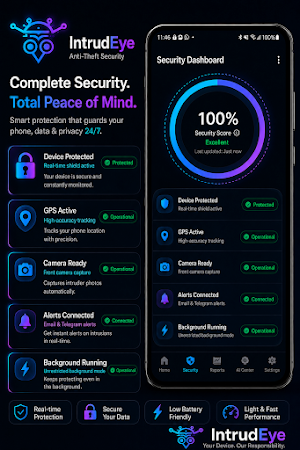 IntrudEye: Anti-Theft Security Screenshot 2