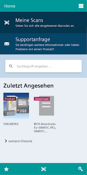 Industry Online Support Screenshot 1
