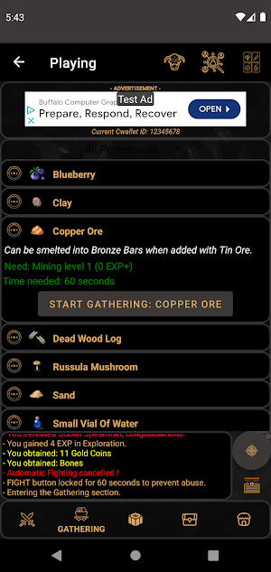 Crypto Dungeons - Idle P2E RPG Screenshot 3