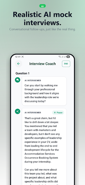 AI Interview Prep & Mock Screenshot 2