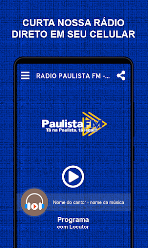 Rádio Paulista FM - Tá na Paulista, tá legal!!! Screenshot 0