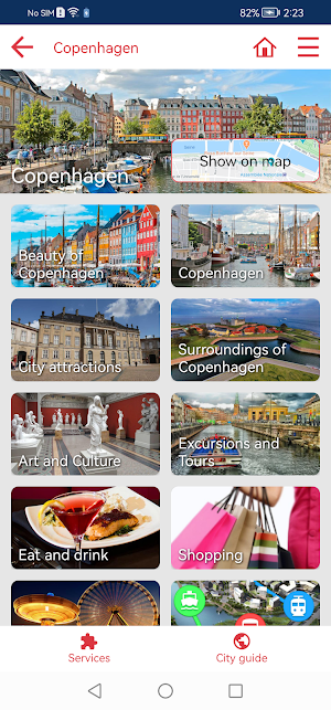 Copenhagen City Guide Screenshot 1
