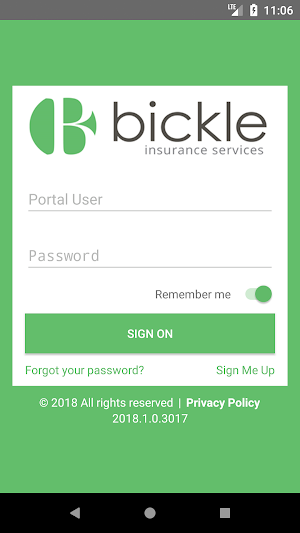 Bickle Insurance Online Screenshot 0