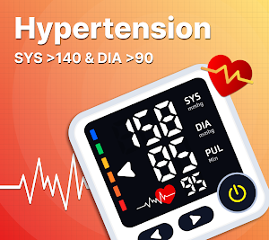 Blood Pressure Heart Rate App Screenshot 0