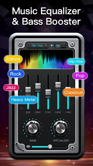 Equalizer - Bass Booster & Volume Booster Screenshot 2