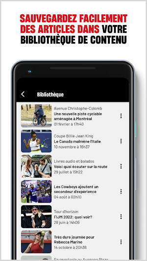 Journal de Montréal Screenshot 3