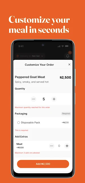 Craveit l Food delivery Screenshot 1