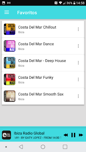 Radio Ibiza Screenshot 2