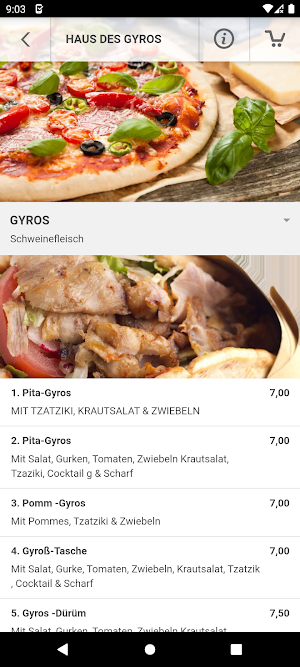 Haus des Gyros Screenshot 2