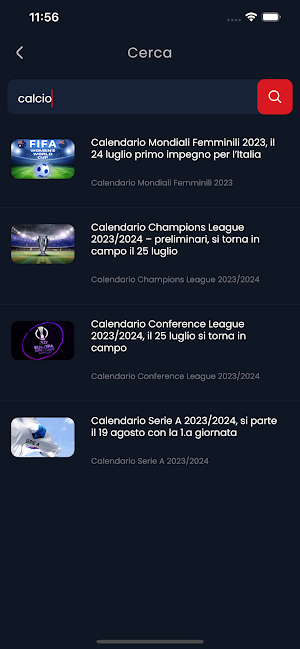 Sportium News Screenshot 2