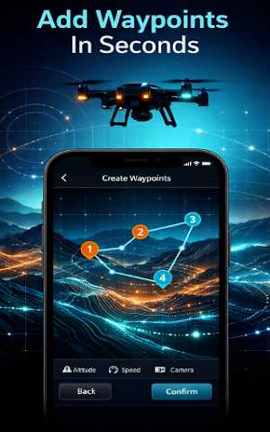 Drone Flight Planner & Route Screenshot 1