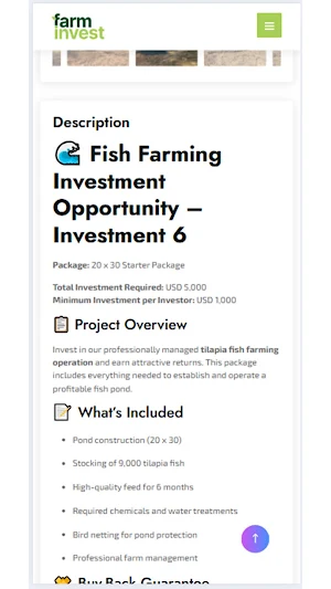 Farm Investment Screenshot 3