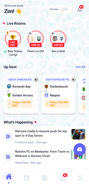 WatchParty - Chat with fans Screenshot 1