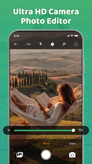 Ultra HD Camera: Photo Editor Screenshot 0