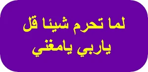 لما تحرم شيئا قل ياربي يامغني Screenshot 0