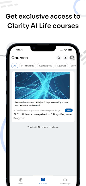 Clarity AI Life Screenshot 2