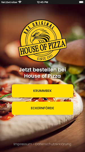 House of Pizza Screenshot 0
