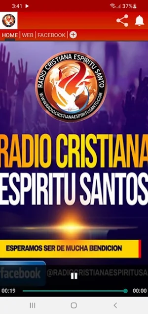 Radio Cristiana Espiritu Santo Screenshot 2