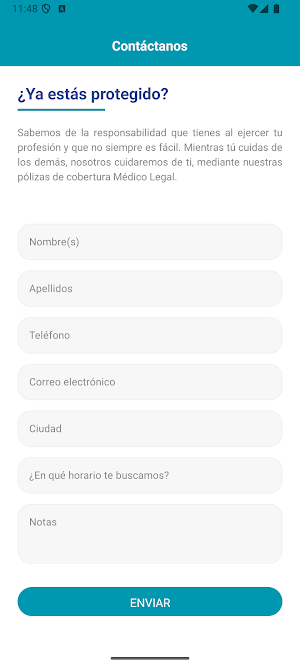 Médico Legal Screenshot 2